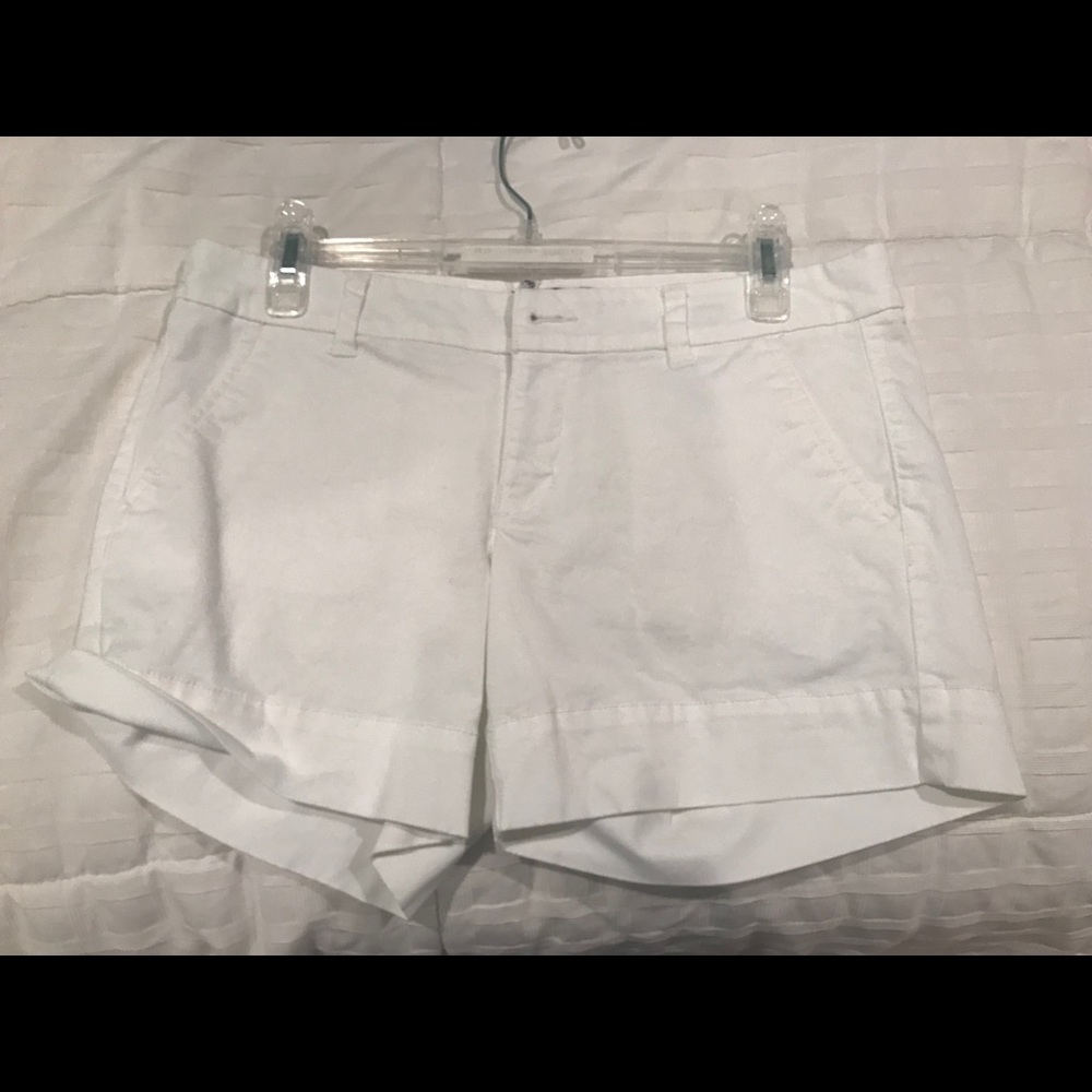 white shorts